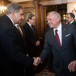 Balla Mihály is részt vett II. Abdullah jordán király parlamenti fogadásán