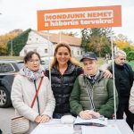 Szentendrén üzent Brüsszelnek Vitályos Eszter: „Nem hagyjuk, hogy háborúba vigyenek minket!”