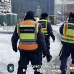 Közös járőrözéssel segítik a rászorulókat Salgótarjánban a rendkívüli hideg idején