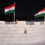 Gulyás Zoltán: közösségi összefogással épült monumentális hóvár Nógrádon